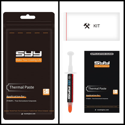High-Performance 2g Thermal Paste for CPUs - Optimal Heat Transfer Solution