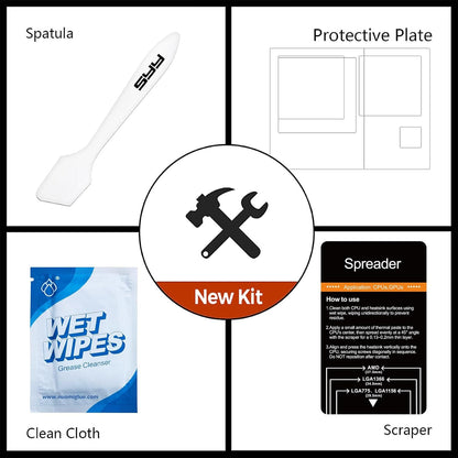 High-Performance 2g Thermal Paste for CPUs - Optimal Heat Transfer Solution